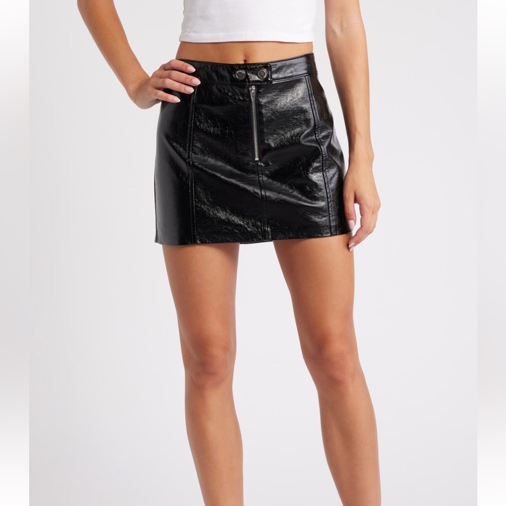 New BLANKNYC leather skirt
